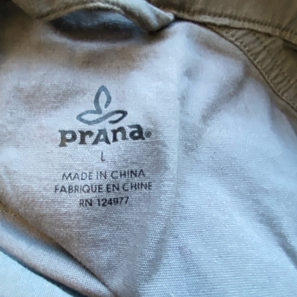 Prana Mayve Jacket Canvas Utility Grey Size Large Outdoor - Picture 5 of 11